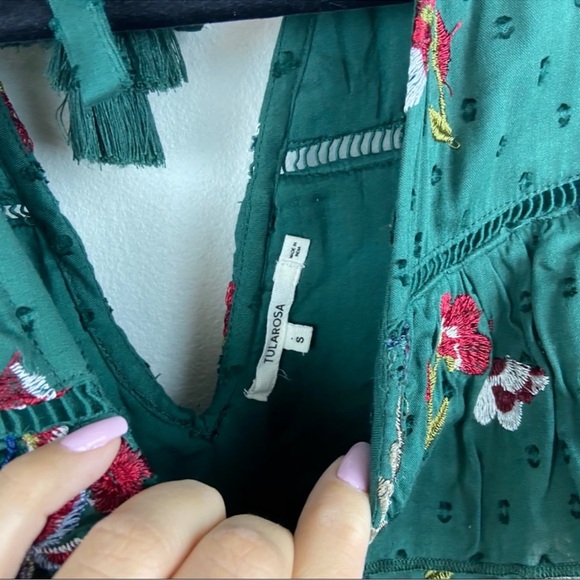 Tularosa Lindsay Dress Floral Ruffle size Small - Picture 6 of 7